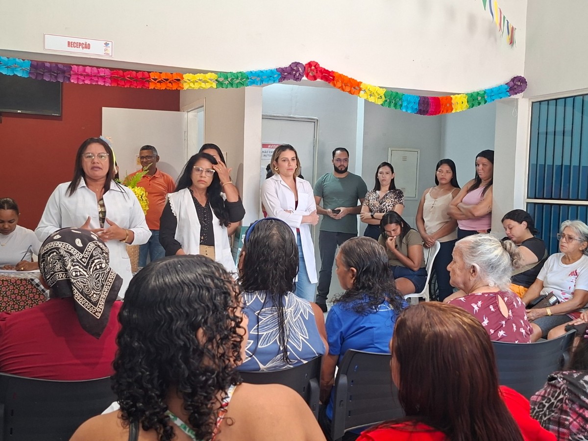 PAU D&rsquo;ARCO DO PIAU&Iacute; REALIZA PALESTRA PARA DIAB&Eacute;TICOS EM CLIMA JUNINO