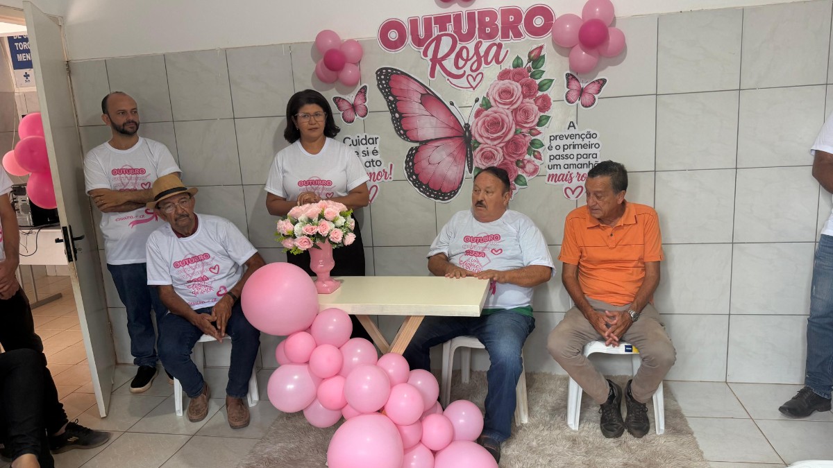 PAU D&rsquo;ARCO DO PIAU&Iacute; REALIZA A&Ccedil;&Atilde;O ESPECIAL DO OUTUBRO ROSA NA ZONA RURAL