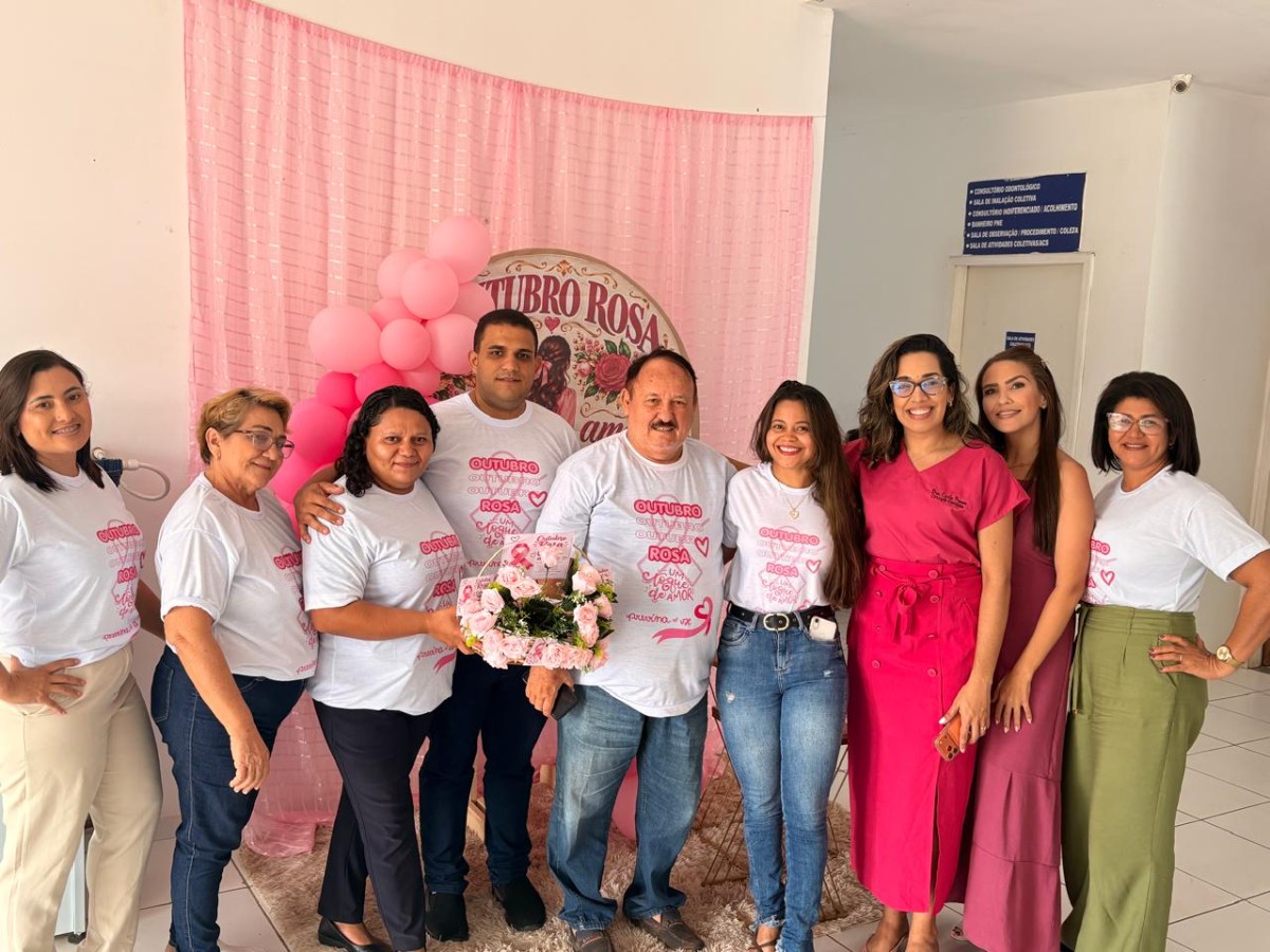 PAU D&rsquo;ARCO DO PIAU&Iacute; REALIZA A&Ccedil;&Atilde;O ESPECIAL DO OUTUBRO ROSA NA ZONA RURAL
