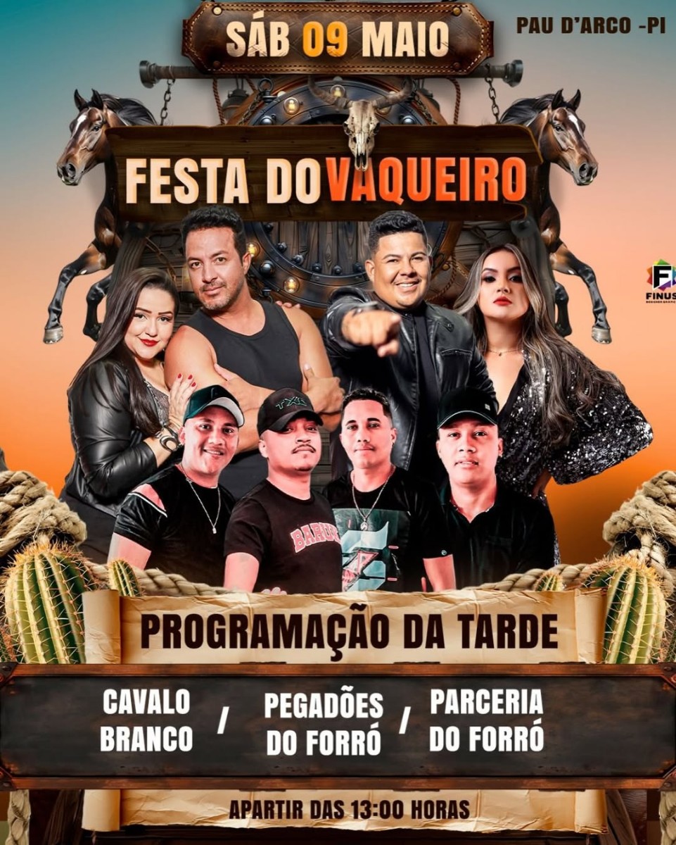 Festa do Vaqueiro em Pau D&rsquo;Arco do Piau&iacute;: Tradi&ccedil;&atilde;o e Grandes Shows Agitam a Regi&atilde;o