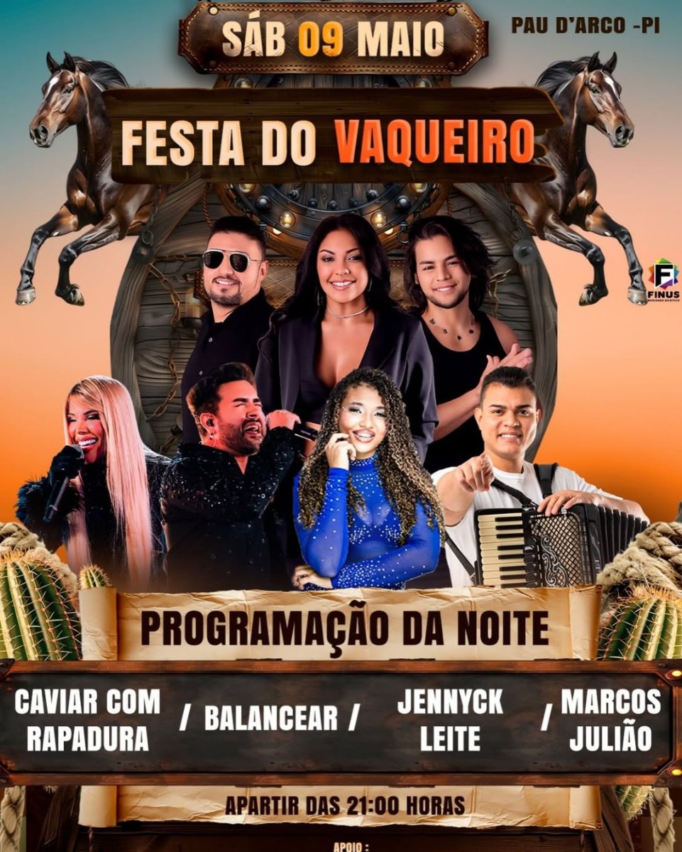 Festa do Vaqueiro em Pau D&rsquo;Arco do Piau&iacute;: Tradi&ccedil;&atilde;o e Grandes Shows Agitam a Regi&atilde;o