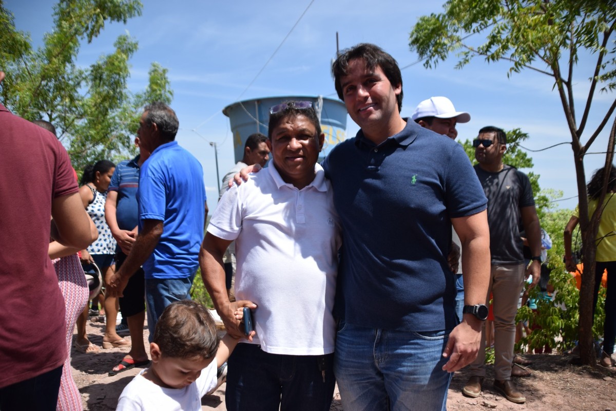 Prefeito Nilton Bacelar participa do encerramento da Festa de Nossa Senhora da Conceição em Pau D’arco do Piauí