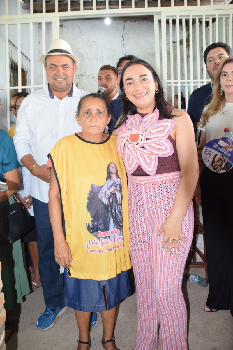 Prefeito Nilton Bacelar participa do encerramento da Festa de Nossa Senhora da Conceição em Pau D’arco do Piauí