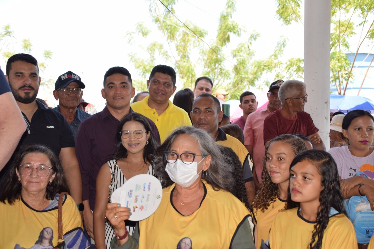 Prefeito Nilton Bacelar participa do encerramento da Festa de Nossa Senhora da Conceição em Pau D’arco do Piauí