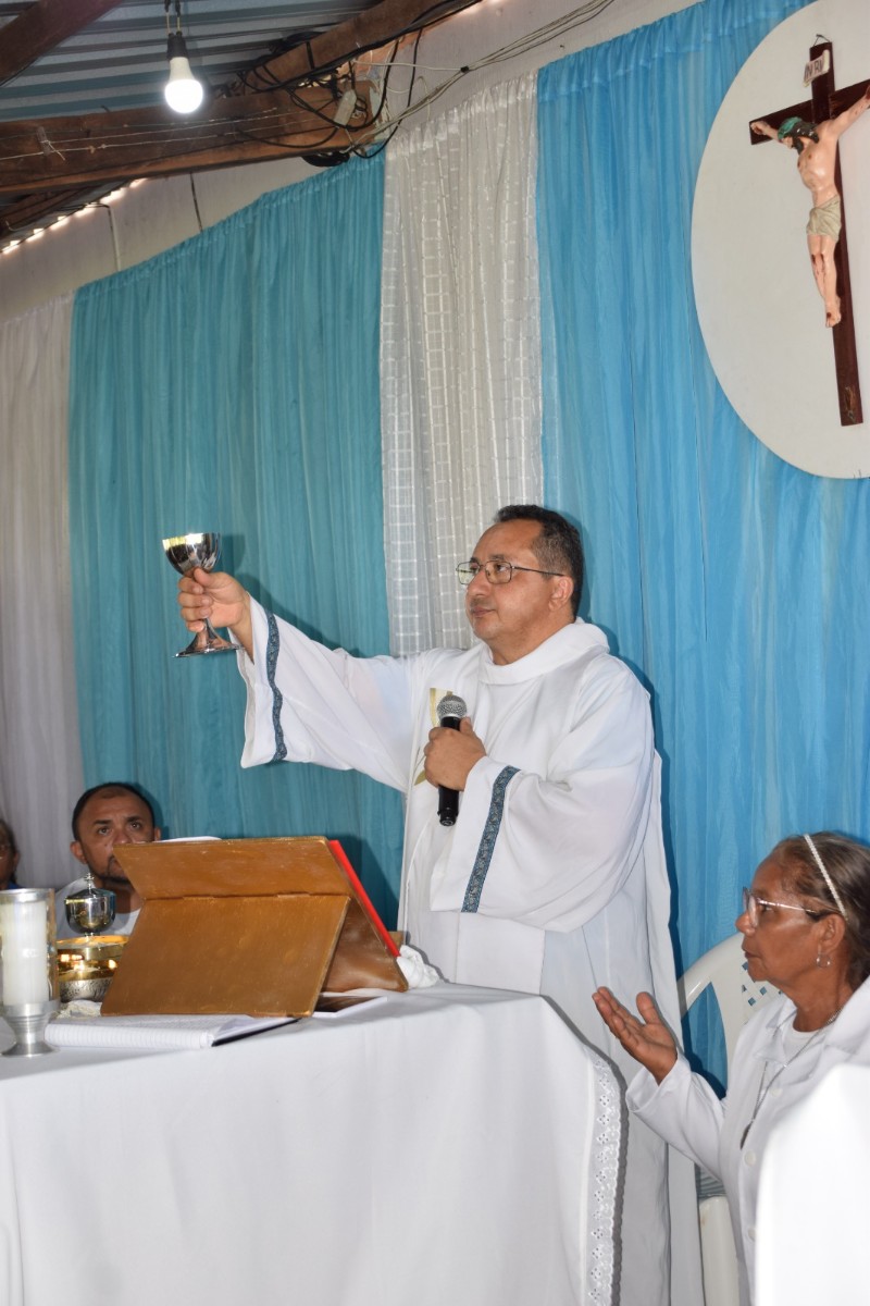 Prefeito Nilton Bacelar participa do encerramento da Festa de Nossa Senhora da Conceição em Pau D’arco do Piauí