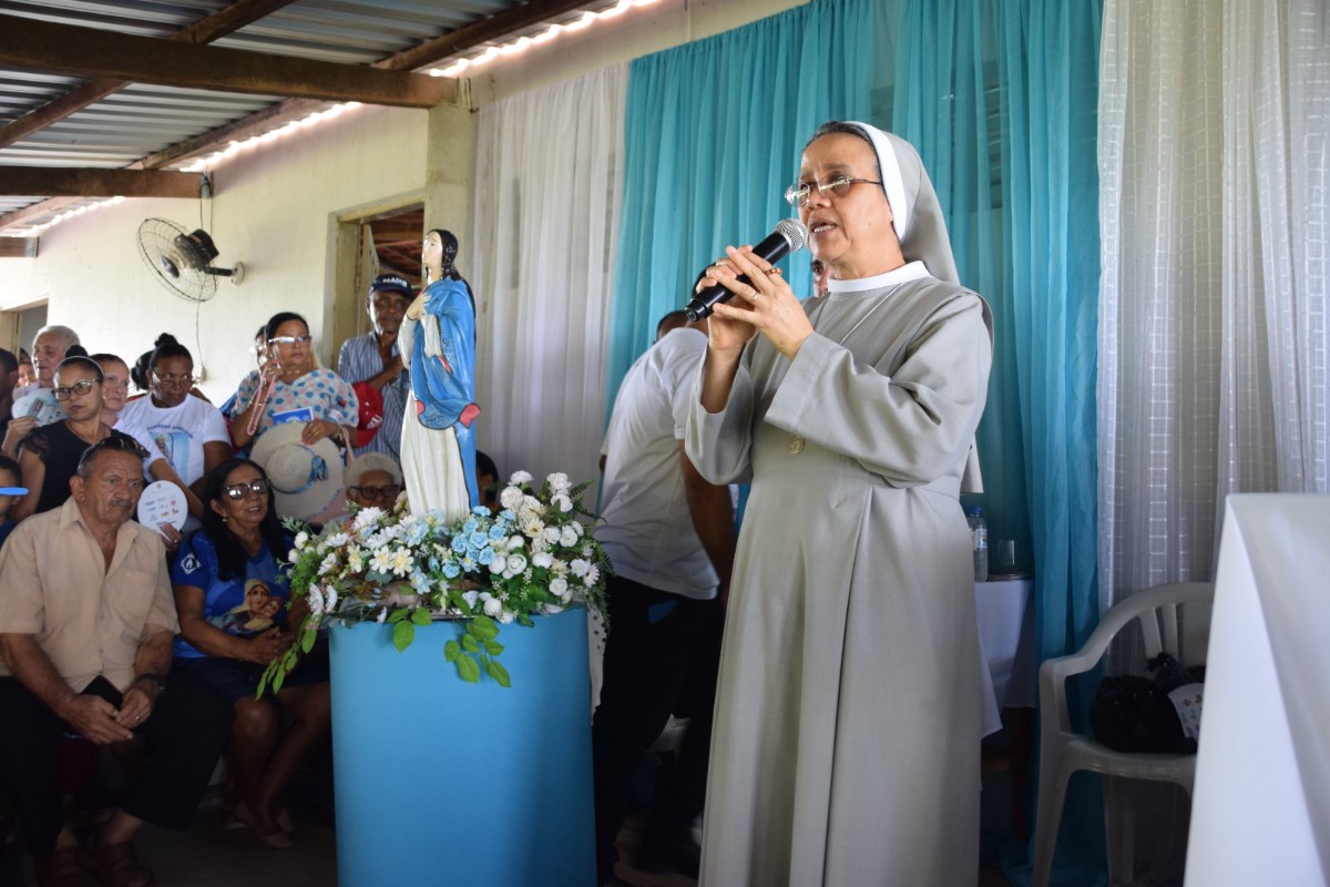 Prefeito Nilton Bacelar participa do encerramento da Festa de Nossa Senhora da Conceição em Pau D’arco do Piauí