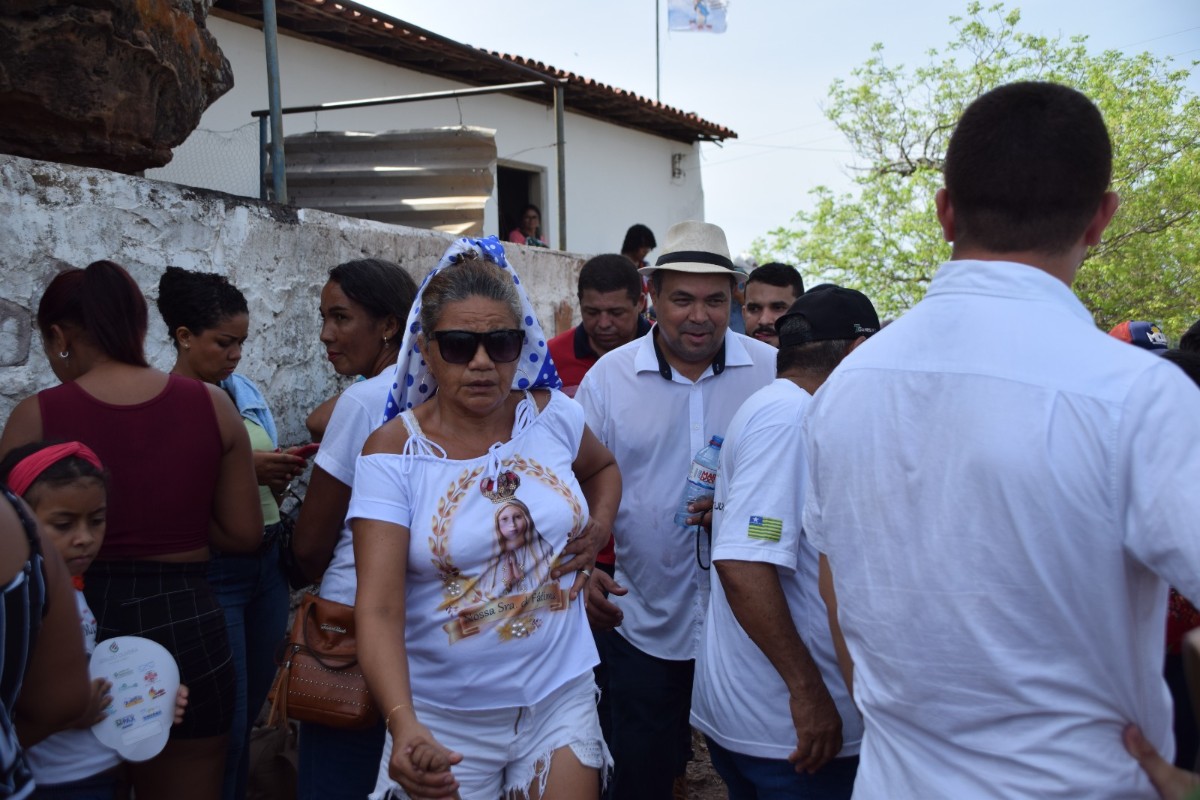 Prefeito Nilton Bacelar participa do encerramento da Festa de Nossa Senhora da Conceição em Pau D’arco do Piauí