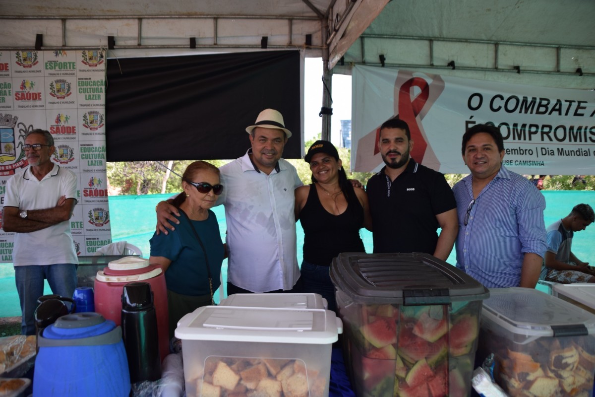 Prefeito Nilton Bacelar participa do encerramento da Festa de Nossa Senhora da Conceição em Pau D’arco do Piauí