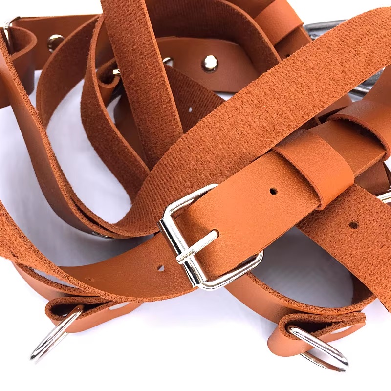 Correia de câmera de couro