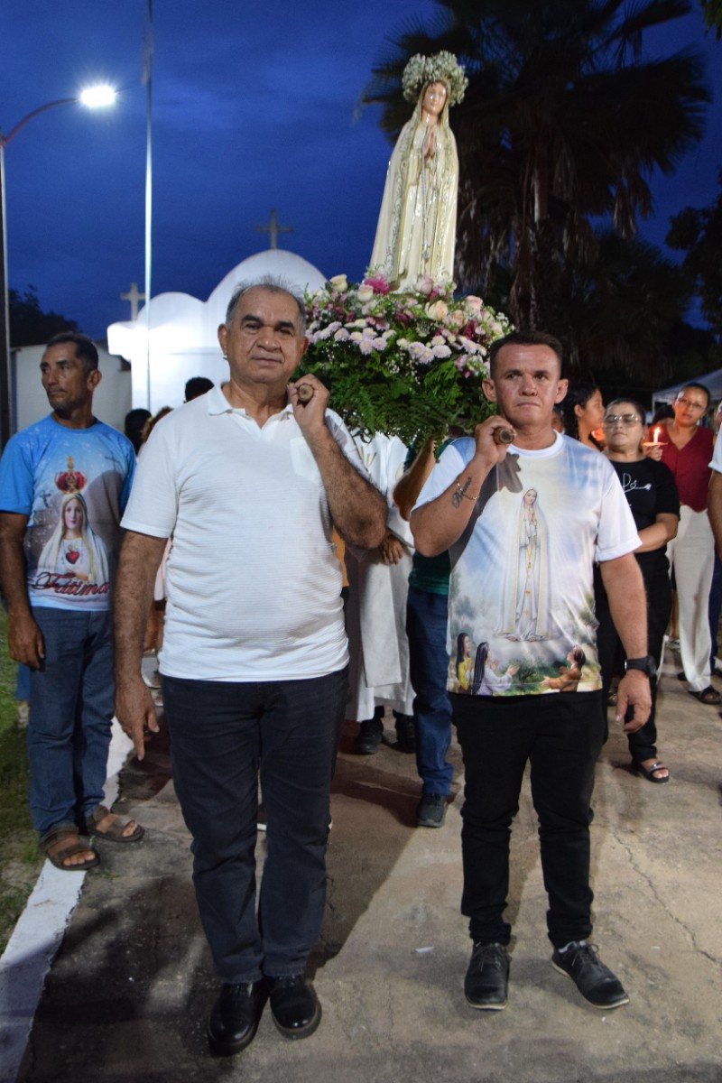 PREFEITO DE PAU D&rsquo;ARCO DO PIAU&Iacute; PRESTIGIA ENCERRAMENTO DOS FESTEJOS DE NOSSA SENHORA DE F&Aacute;TIMA