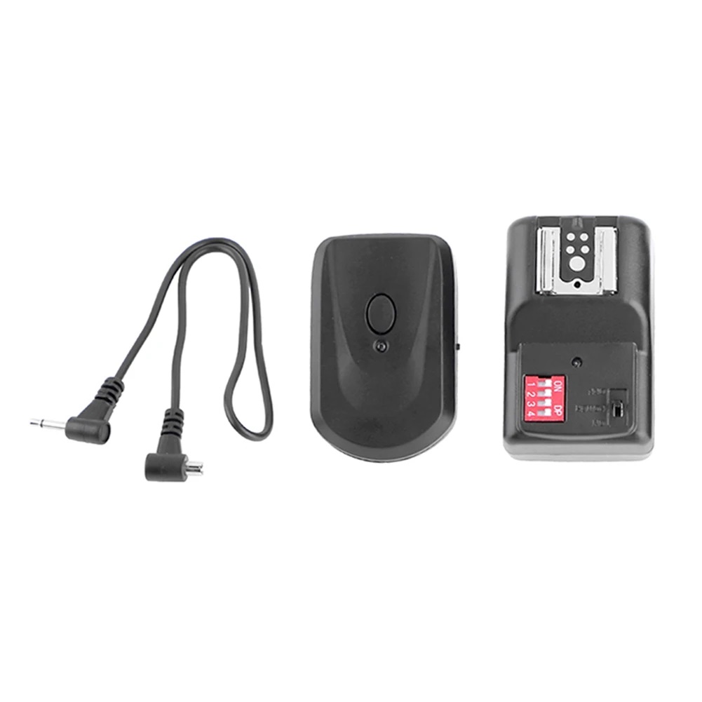 RÁDIO FLASH UNIVERSAL, COM TRANSMISSOR E RECEPTOR COM 16 CANAIS  R$ 150,00