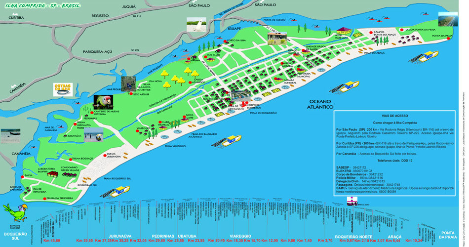 Mapa da Ilha