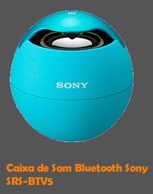 Caixa de Som Bluetooth Sony