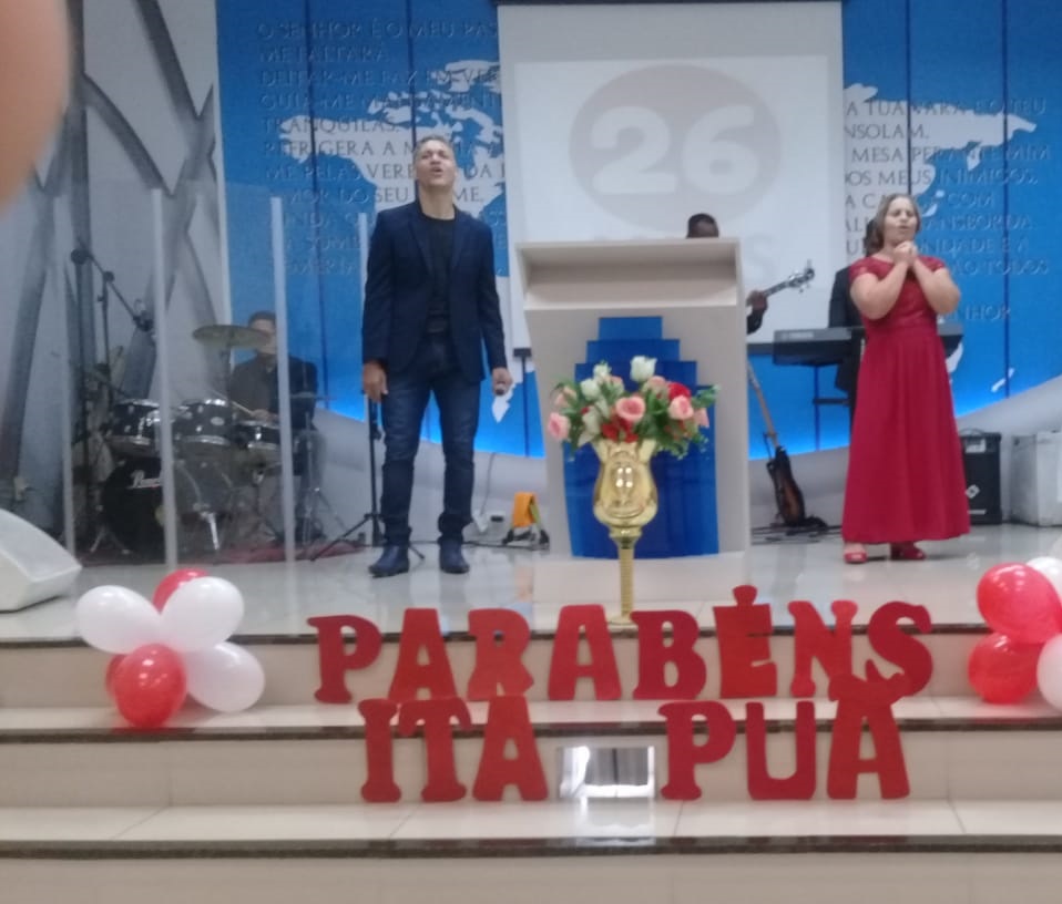 ANIVERSÁRIO DE 26 ANOS DA IGREJA DE ITAPUÃ 2022