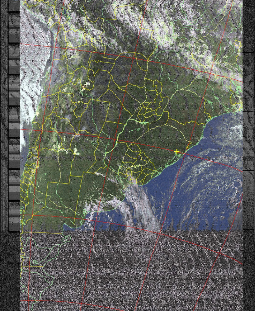 Imagem de Sat. NOAA 18