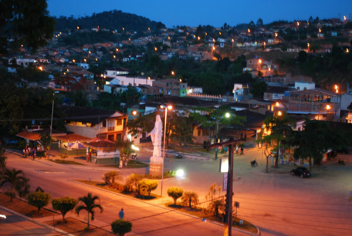 Entrada da cidade de Wenceslau Guimarães