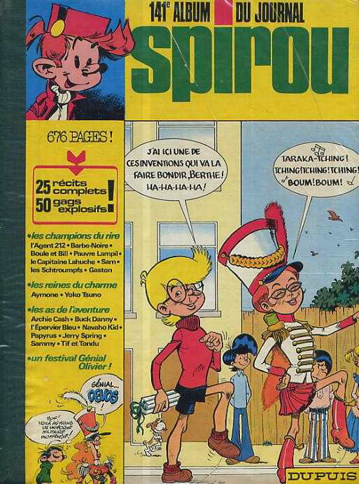 Album Spirou n. 141