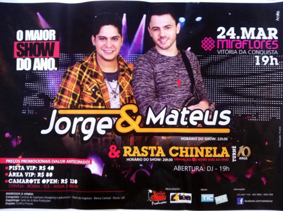 Grande show Jorge e Mateus