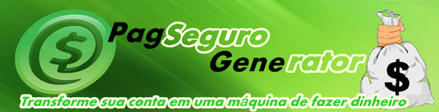 CADASTRE NO PAG SEGURO GENERATOR