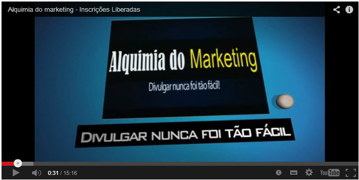 Video alquimia do marketing