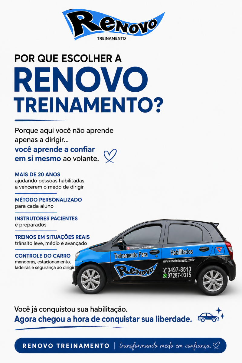 Porque escolher a Renovo