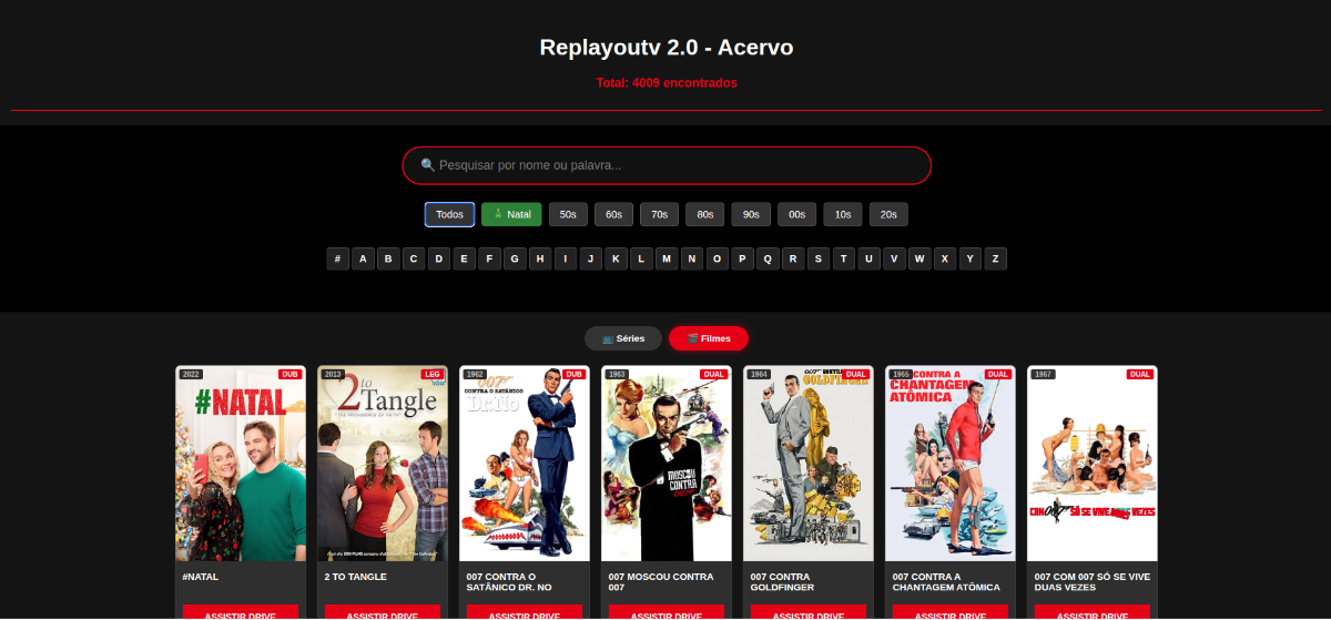 Novo Site Replayoutv 2.0