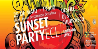 SUNSET PARTY ECL - Escola de Comércio de Lisboa, dia 25 de Maio de 2012