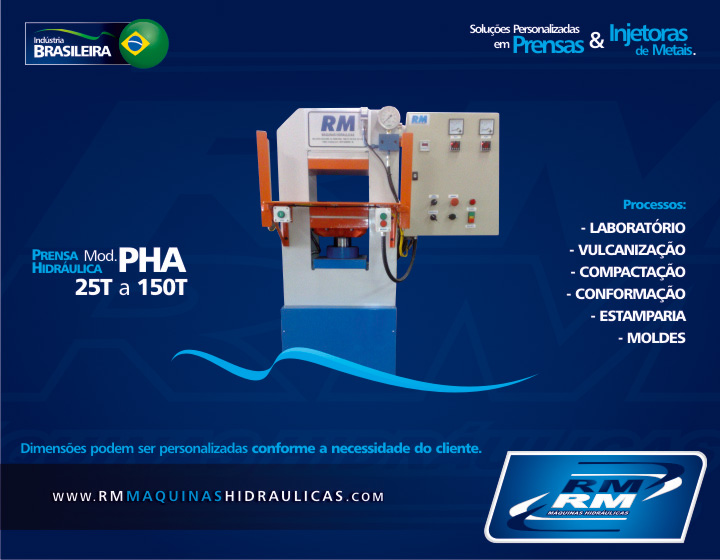 prensa hidráulica - injetora hidráulica