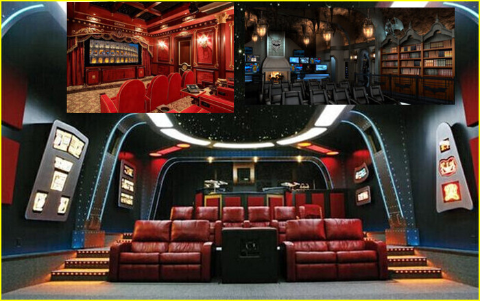 3 HOME THEATRES