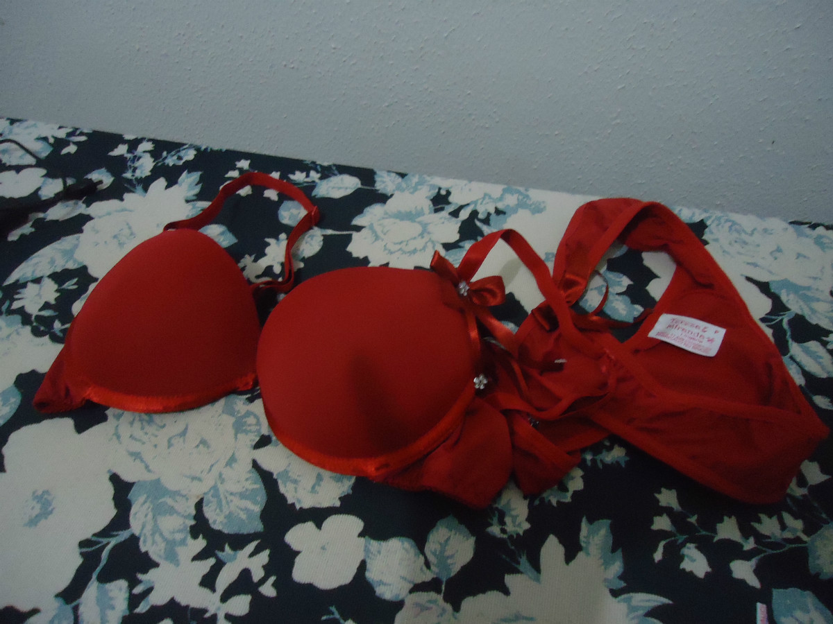 Conjunto vermelho