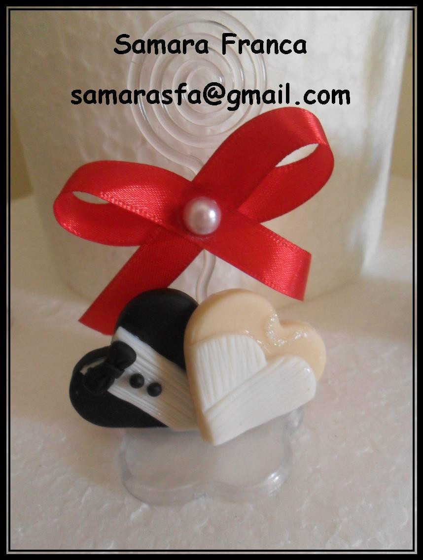 lembrancinha casamento biscuit