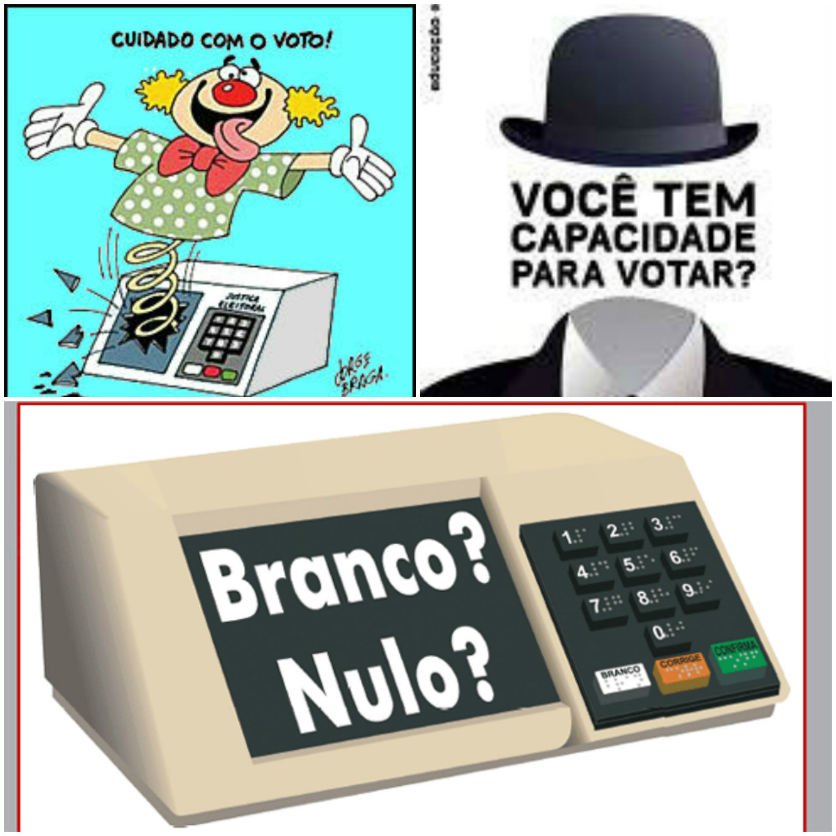 VOTOS BRANCOS E NULOS: CABEÇAS CORTADAS