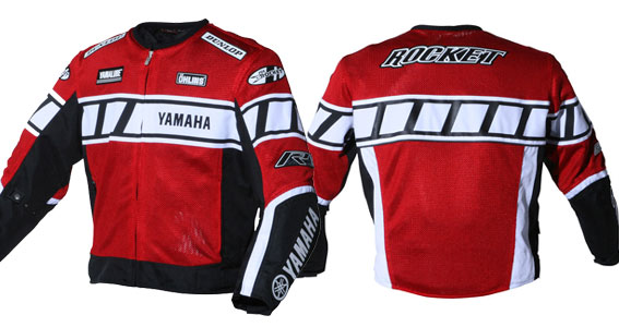 jaqueta de motoqueiro yamaha