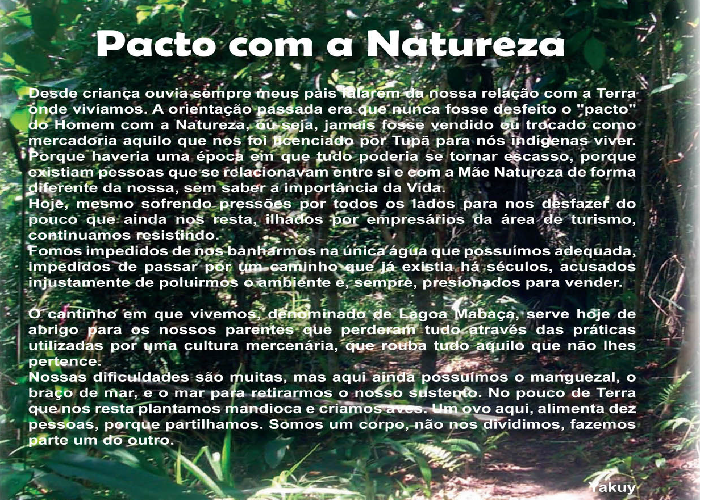 pacto etnia índigena tupinambá pacto