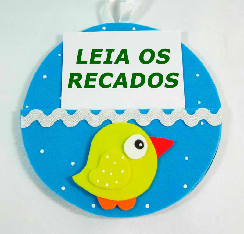 Leia os recados