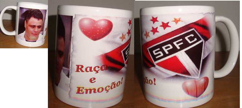 Caneca Cer&acirc;mica Branca