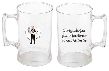 Caneca Chopp Acrilica