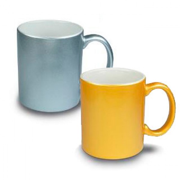 Caneca Prata e Caneca Dourada