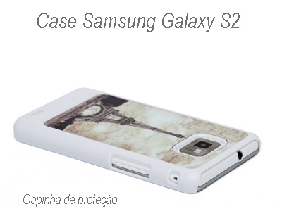 Case Protetor Personalizado para Samsung Galaxy S2