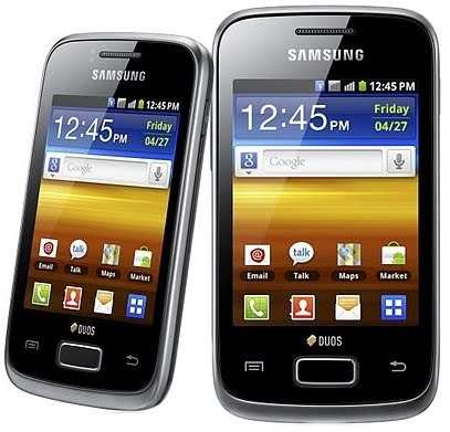 Smartphone Samsung Galaxy 2 chips