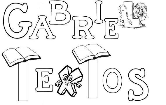 Logo se cor Gabriel Textos