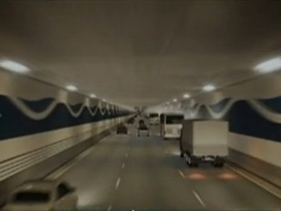 Projeto de túnel que ligará Santos a Guarujá 