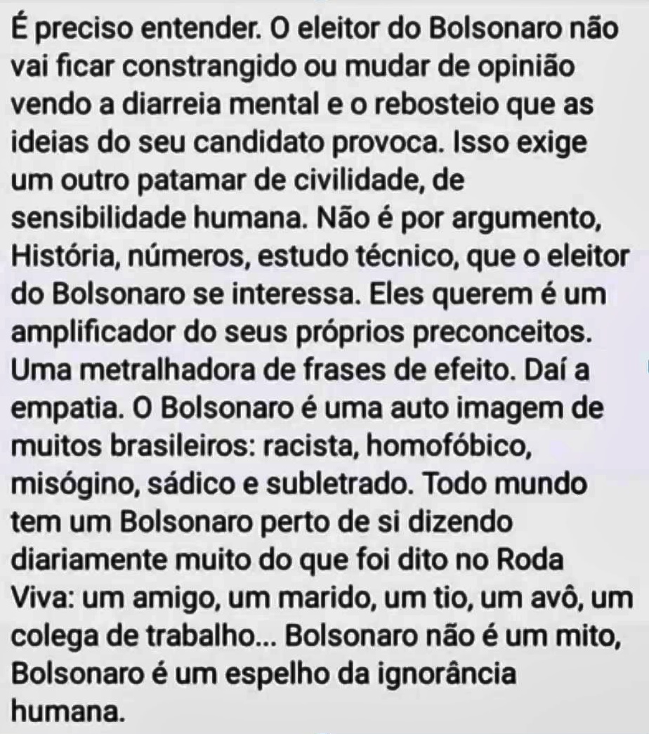 Bolsonaro responde seguidor que zombou por Palmeiras não ter mundial