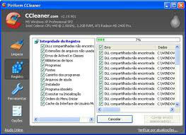 imagens de CCleaner