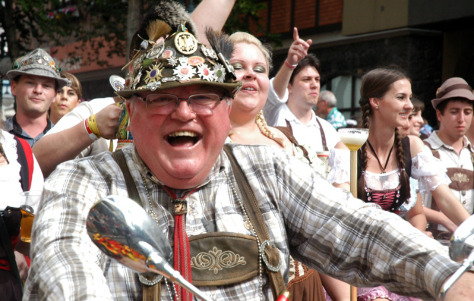 desfile na Oktoberfest