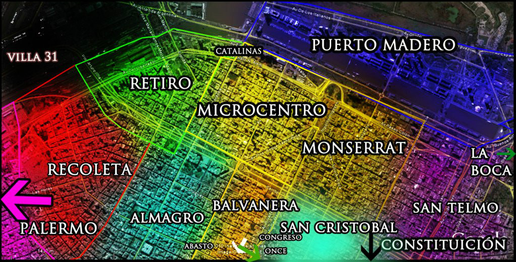 mapa de Buenos Aires