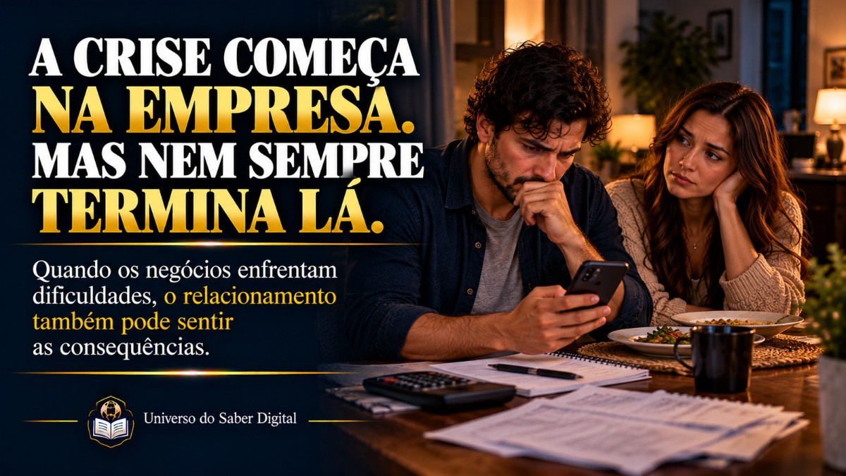 Quando a crise da empresa chega em casa