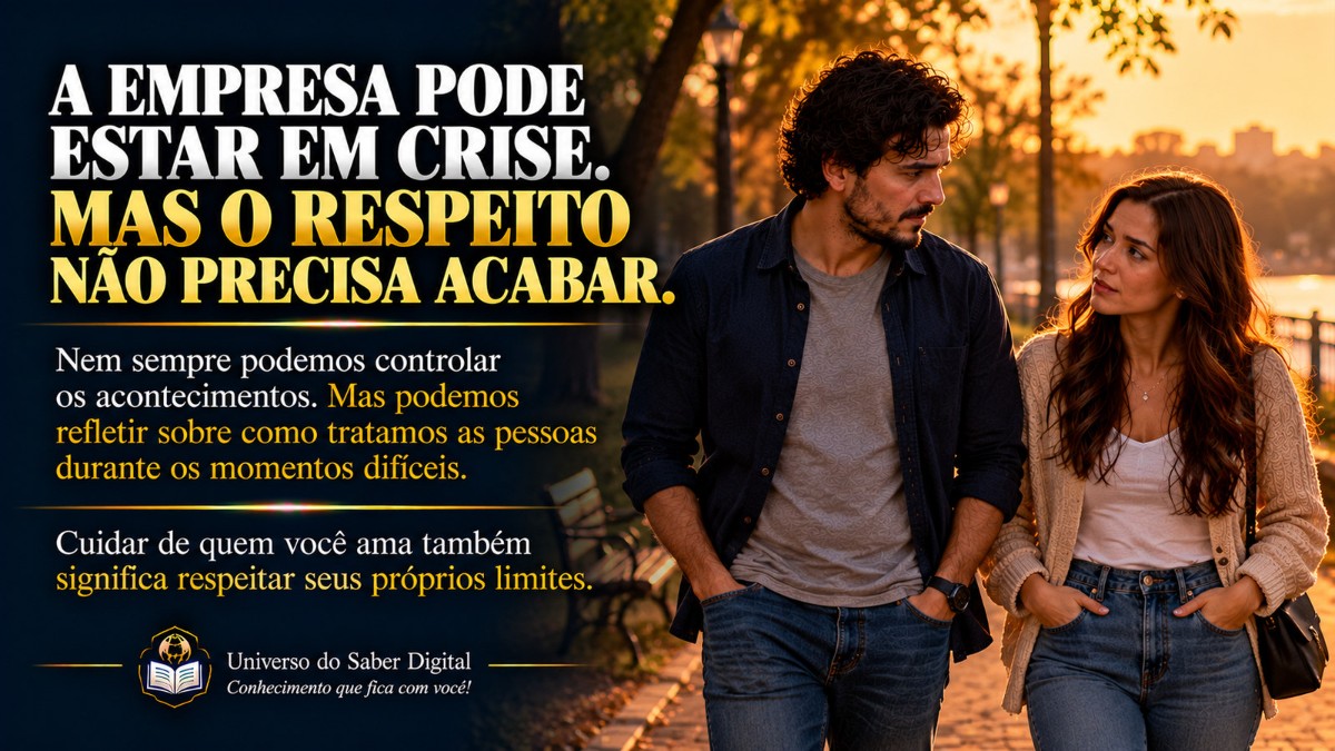 Respeito e reflex&atilde;o sobre o futuro de um relacionamento