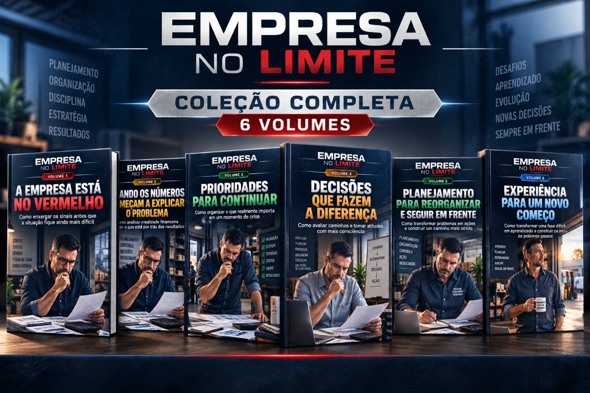 Cole&ccedil;&atilde;o Empresa no Limite - seis volumes