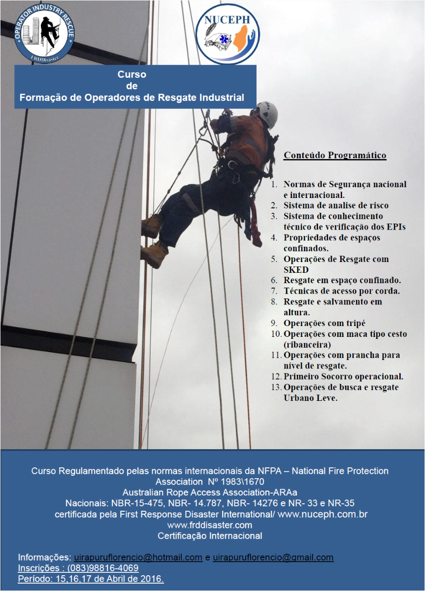 🚨Curso Resgate Industrial e Operacional - Spelaion🚨✓ Resgate em